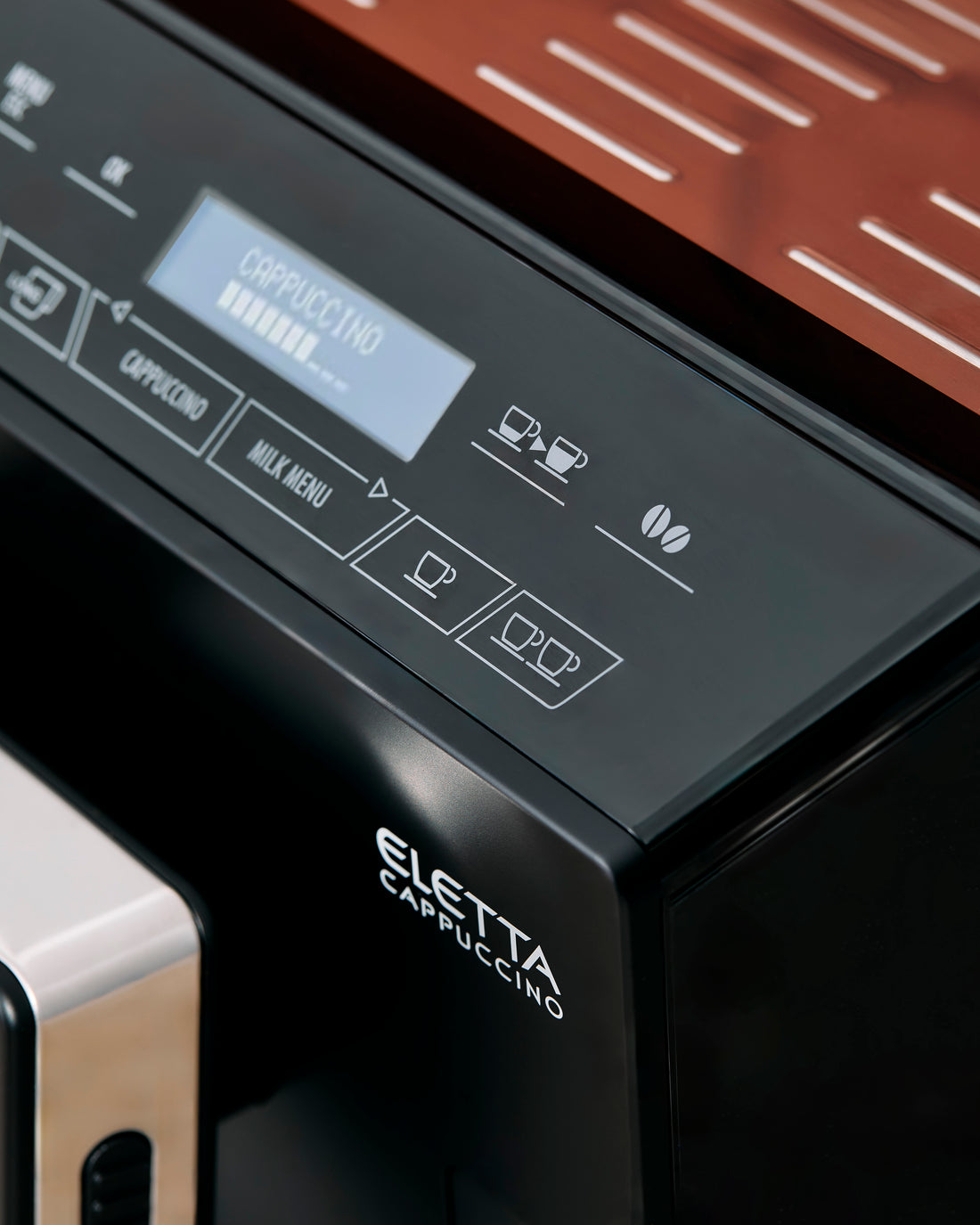 Delonghi Eletta Black Detail