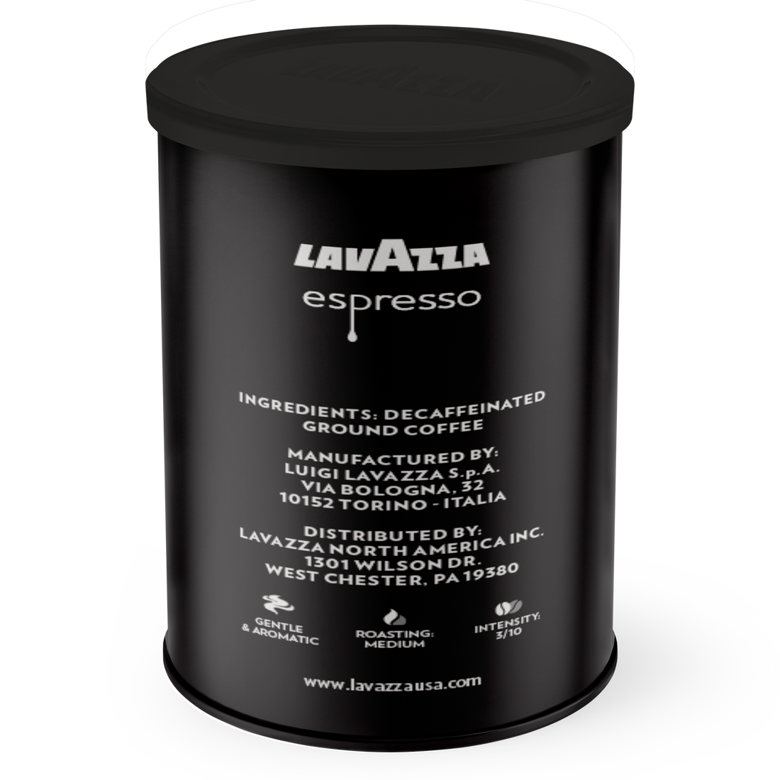 Lavazza Espresso Decaffeinated Ground Espresso