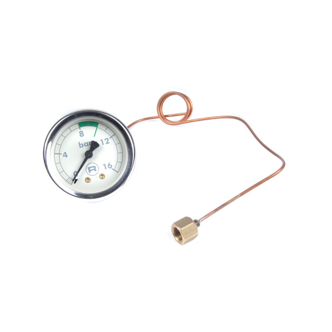 Boiler Pressure Gauge Non-R58 White | Rocket Espresso RE-A299904277 A299904496
