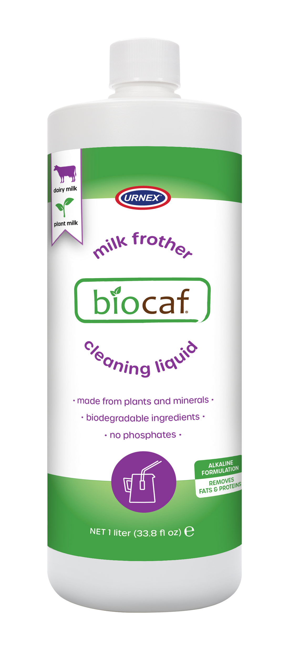 Urnex Biocaf Milk Frother Cleaning Liquid