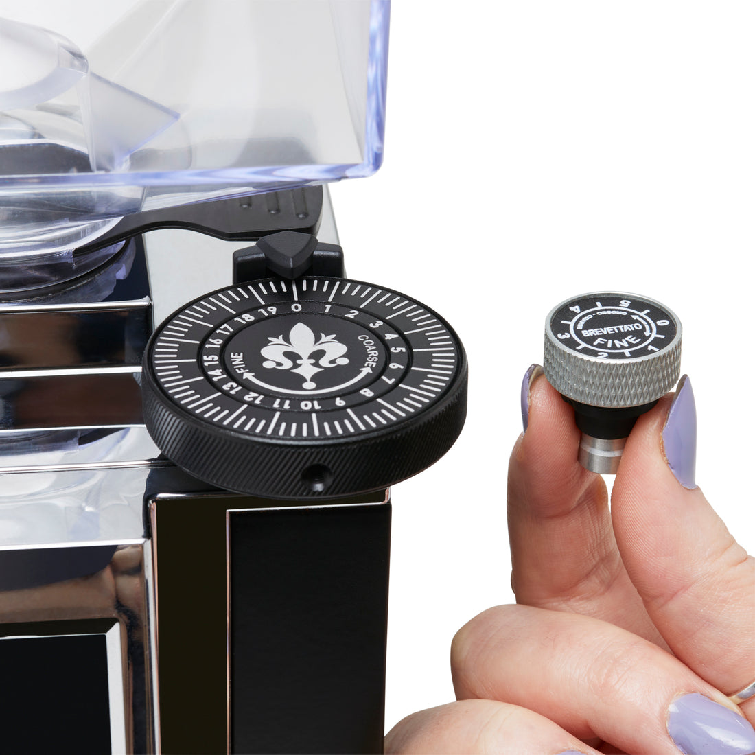 Eureka Mignon King-Size Grind Dial