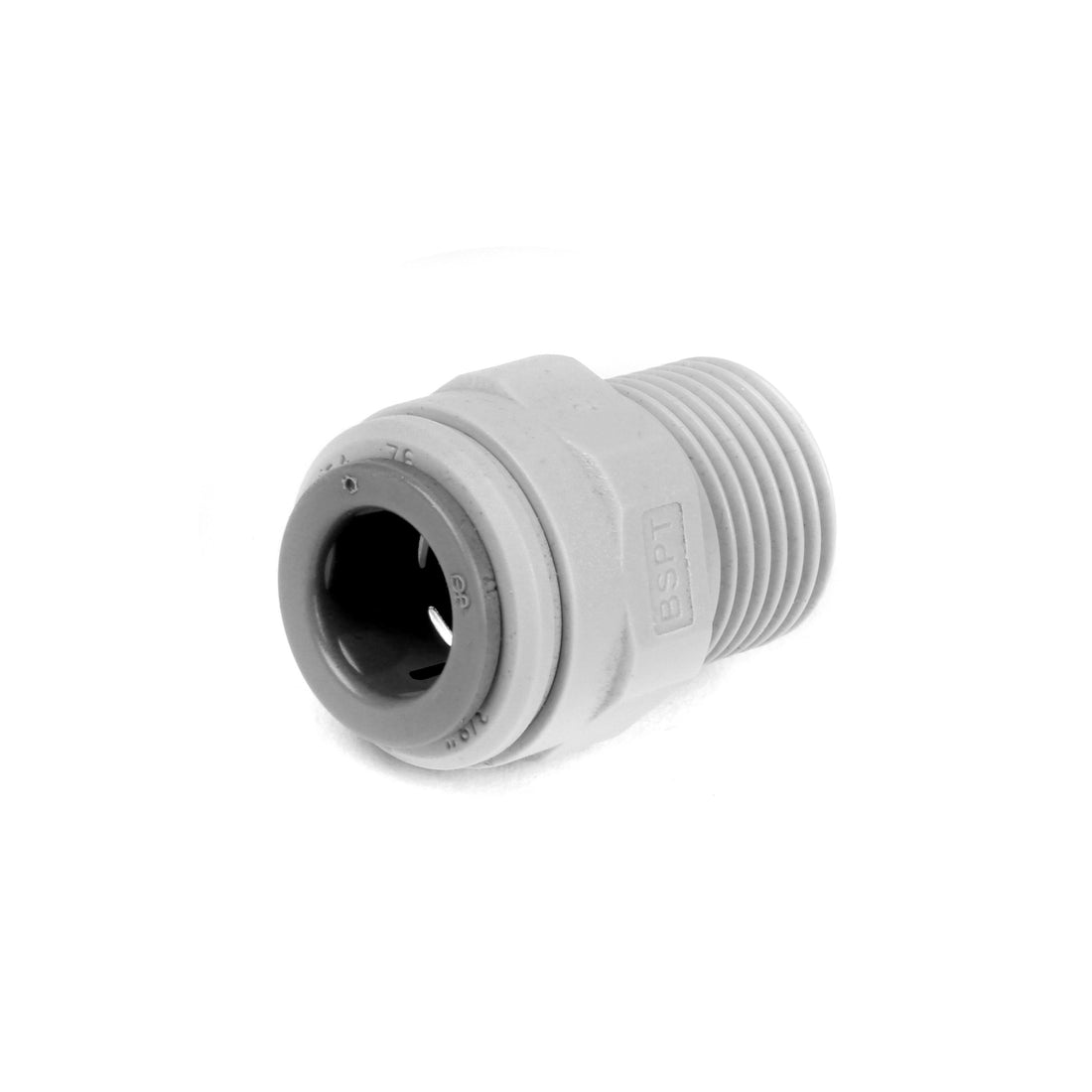 John Guest Gray Acetal Male Connector 3/8 X 3/8 Bspt | John Guest JG-PI011203S