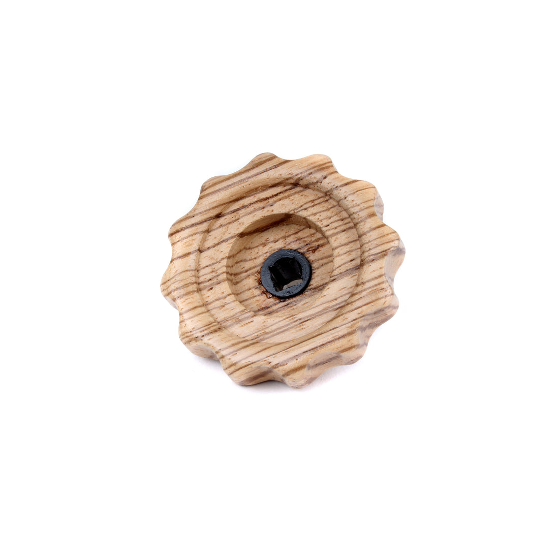 Custom Wood Steam/Water Knob - Rocket Espresso - Zebra Wood | Arnold Wood Working REKNOBZWD