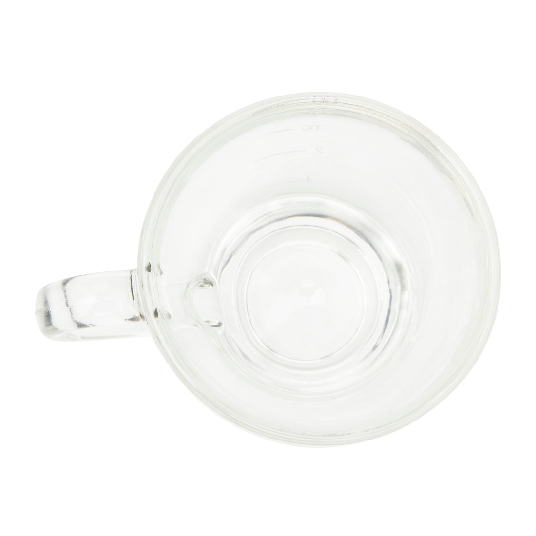 Barista Improving Taste Cappuccino Training Glass - Overhead 2