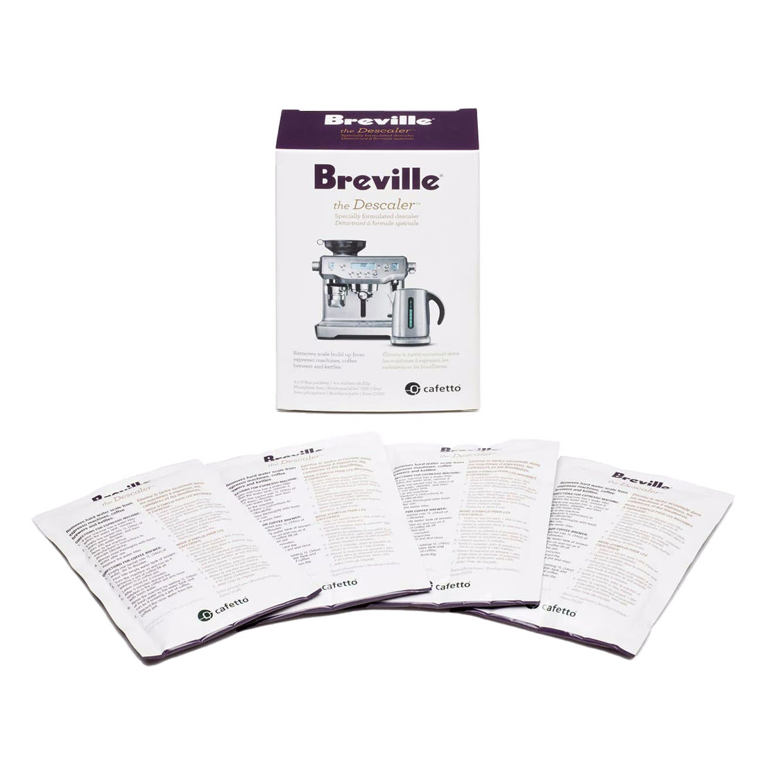 Breville the Descaler Box with Four Sachets