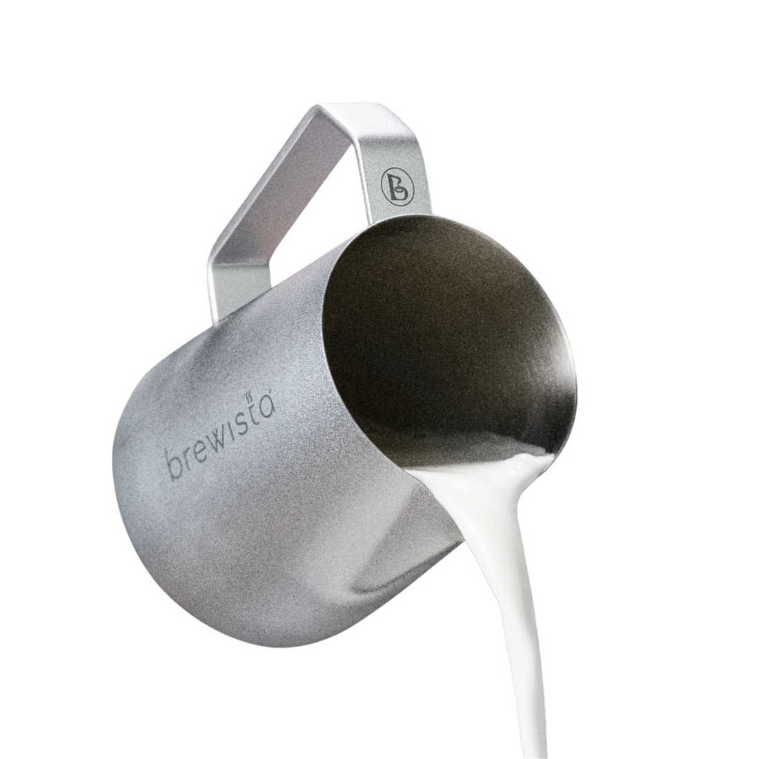 Brewista 16oz Precision Pitcher Silver Pouring || Silver