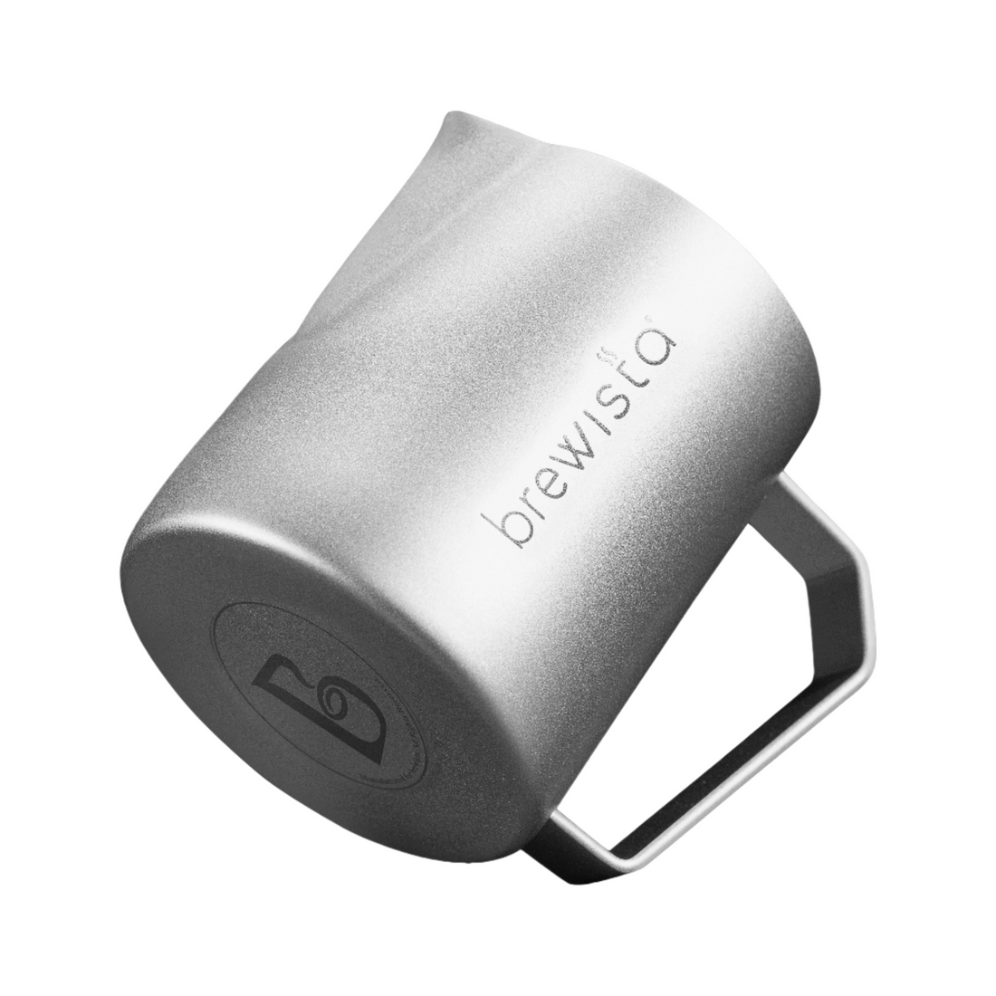 Brewista 24oz Precision Pitcher Silver Angled || Silver