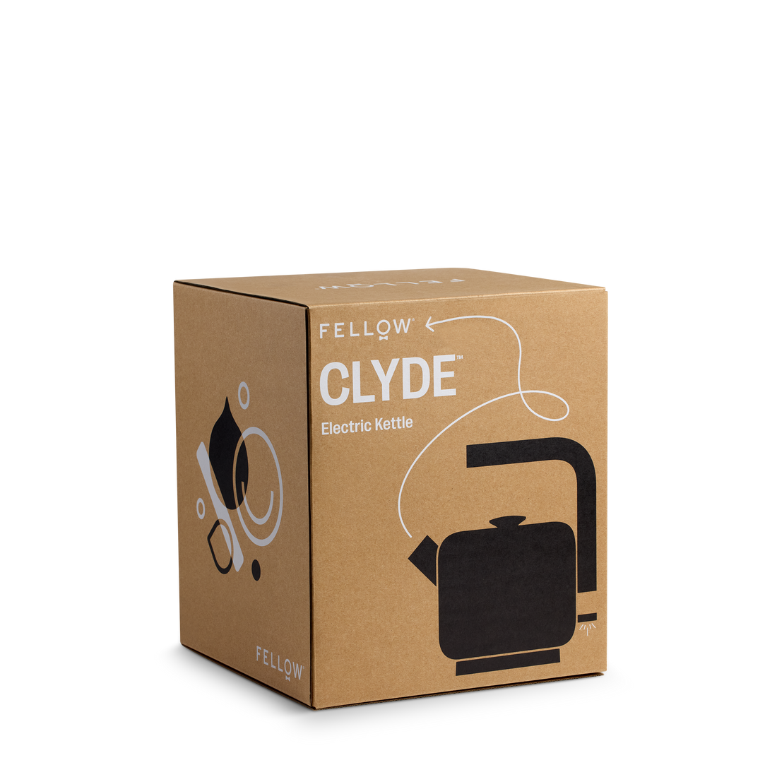 Fellow Clyde Electric Kettle Matte Black Packaging