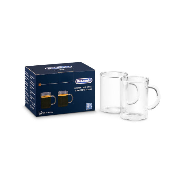 DeLonghi Glass Coffee Cups