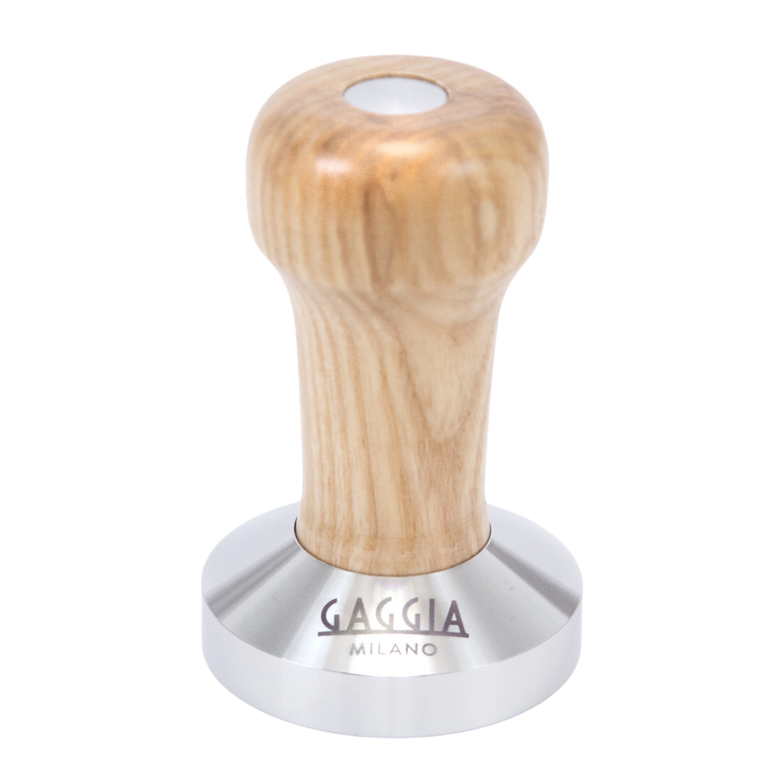Gaggia Logo Ashwood Handle Tamper