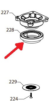 Gaggia Filterhold Seal 85Sh Gag.Espr. | GA-642001001629