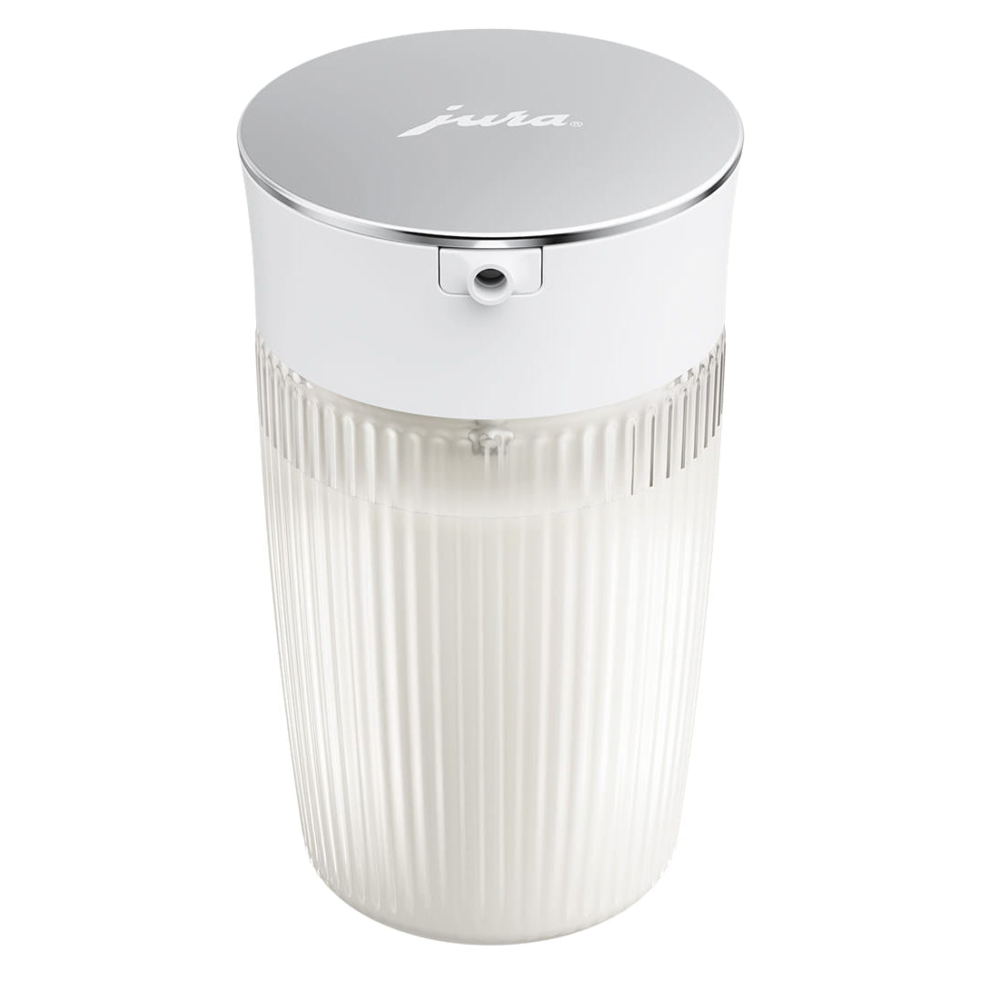 JURA Milk Carafe With Milk Angled