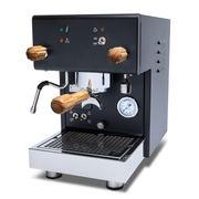 Profitec Pro 300 Dual Boiler Espresso Machine - Matte Black with Olive Wood