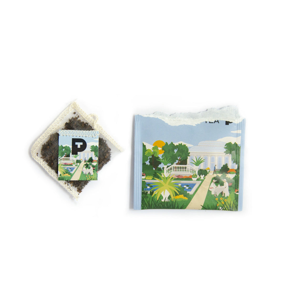 Althaus Pure Tea Lizzy English Breakfast Organic Black Tea Sachet and Envelope