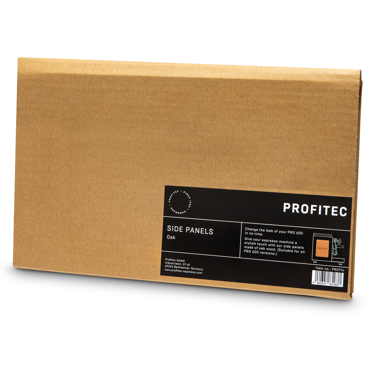 Profitec Pro 600 Side Panels (Set Of 2) - Oak – Whole Latte Love