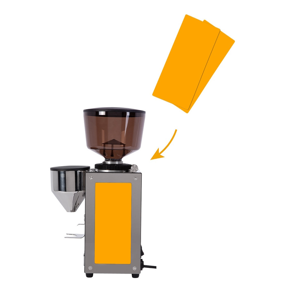 Profitec Pro T64 Magnetic Side Panels - Joyful Yellow