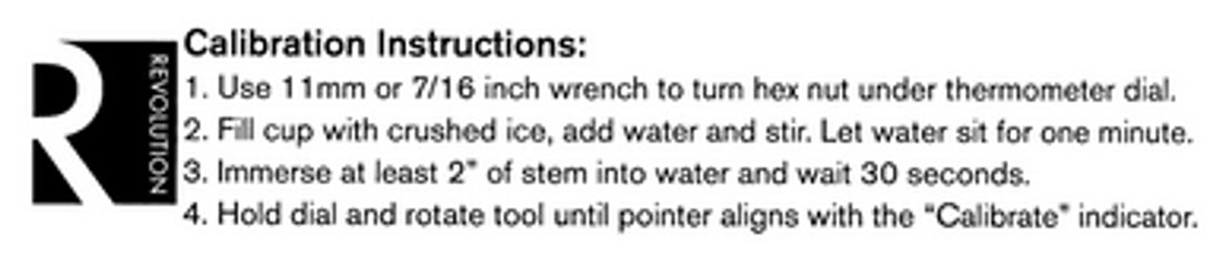 Revolution Steam Thermometer 5"