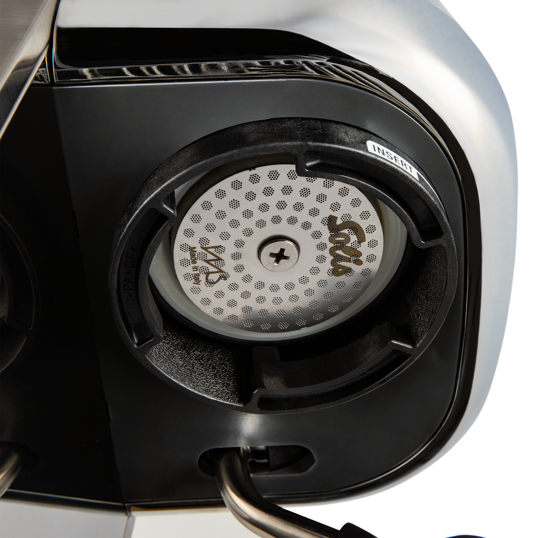 Solis IMS Perfetta Shower Screen in Perfetta Grind and Infuse