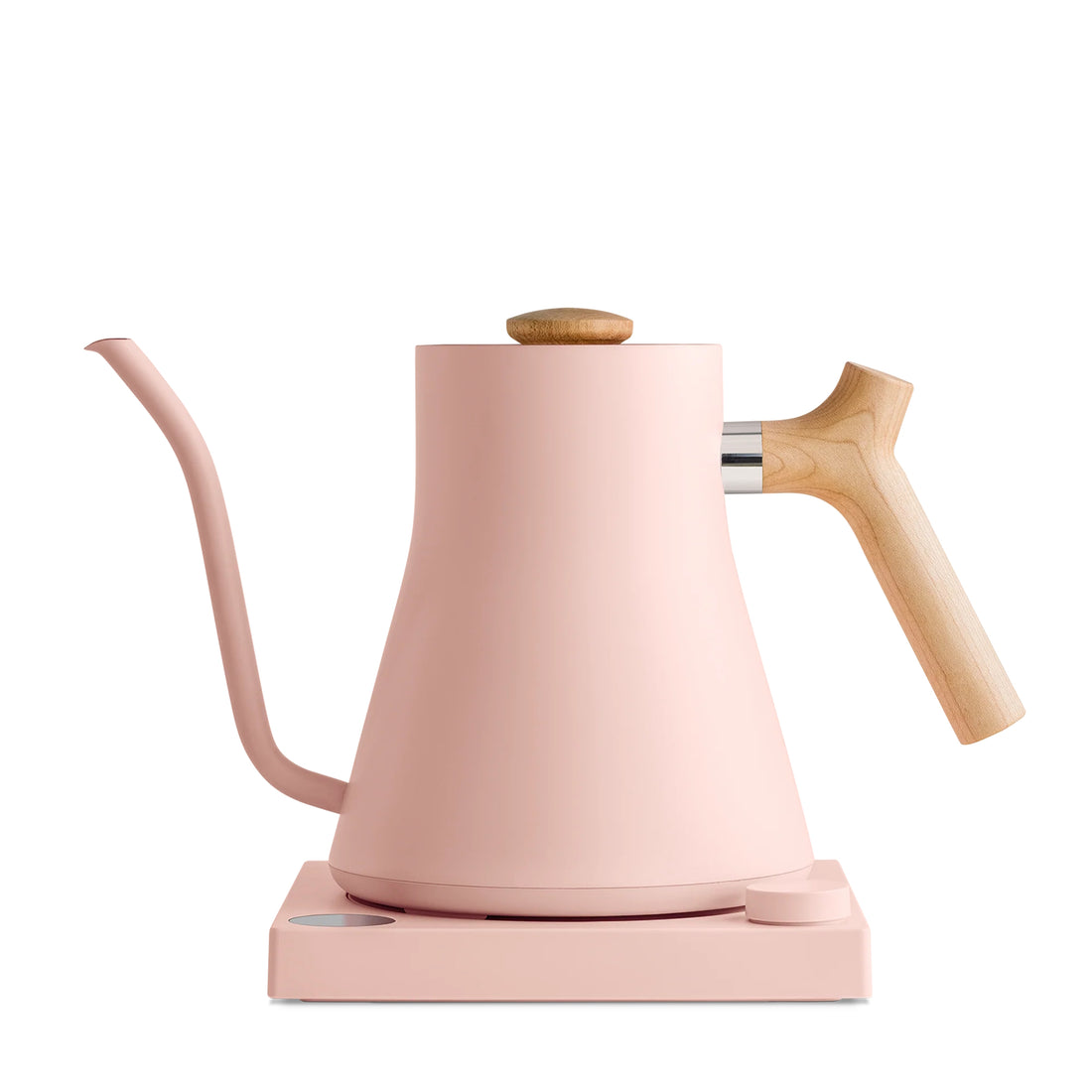 Fellow Stagg EKG 0.9L Kettle - Warm Pink and Maple