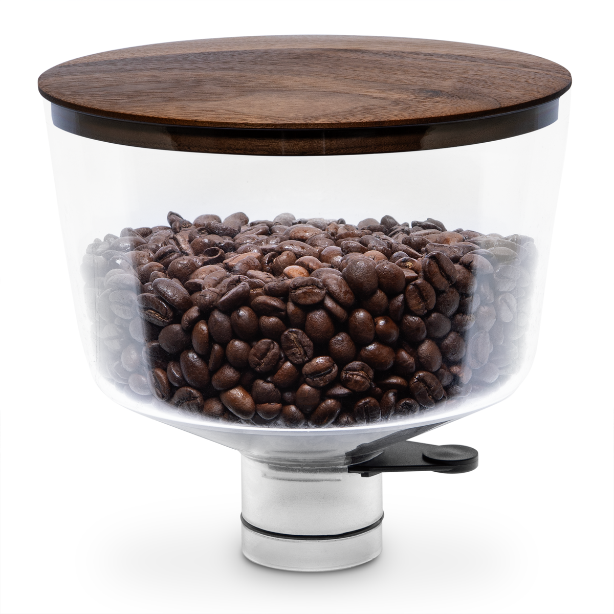and Profitec Lid – Walnut and ECM Love Lid Funnel Hopper 500g Whole Latte -