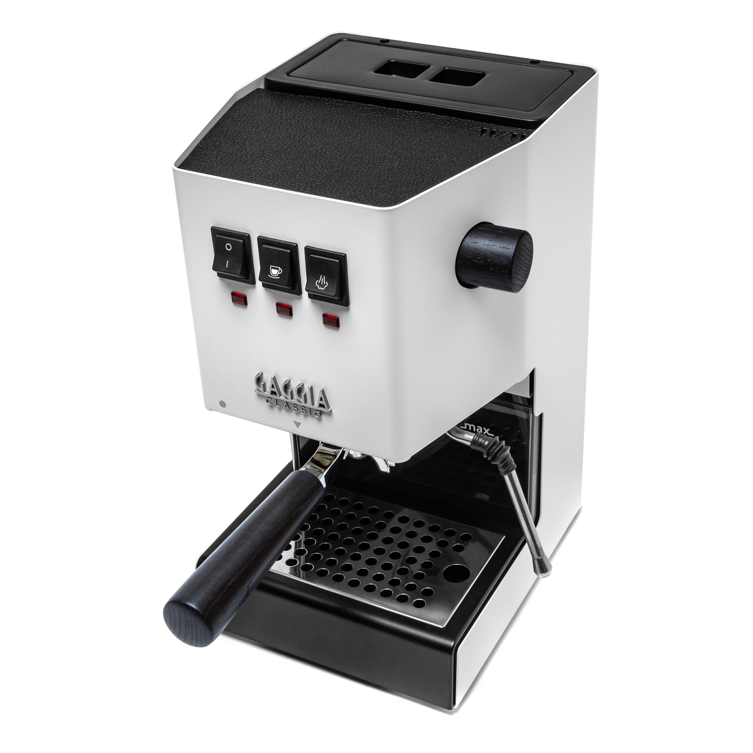 Wiedeman Gaggia Classic Wood Accent Kit Blackened Oak Accents on Classic || Blackened Oak