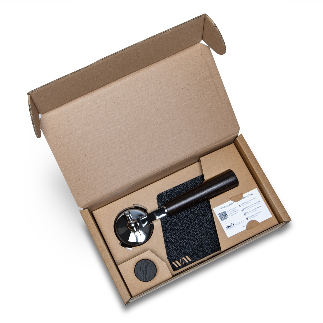 Wiedeman Gaggia Classic Wood Accent Kit Blackened Oak in Packaging || Blackened Oak