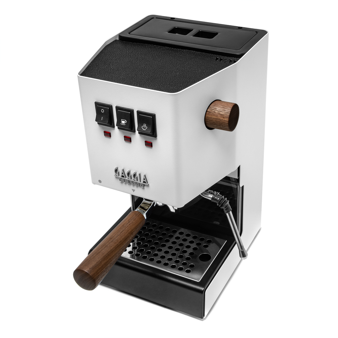 Wiedeman Gaggia Classic Wood Accent Kit Walnut Accents on Classic || Walnut