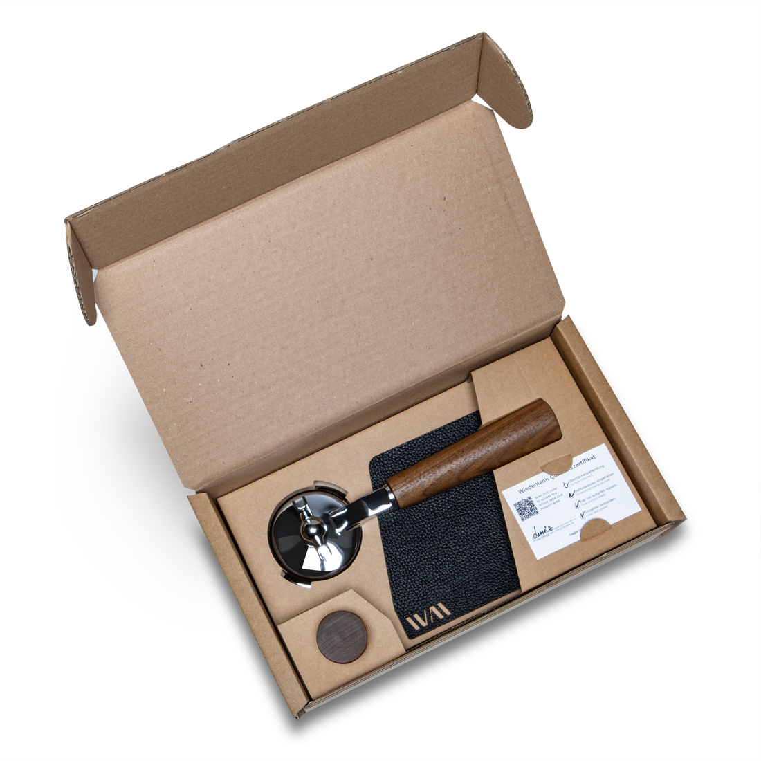 Wiedeman Gaggia Classic Wood Accent Kit Walnut in Packaging || Walnut