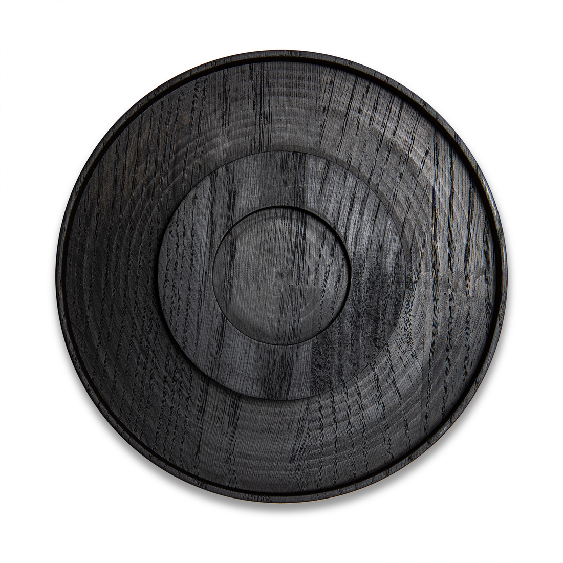 Wiedemann Rocket Grinder Hopper Lid Blackened Oak Underside || Blackened Oak