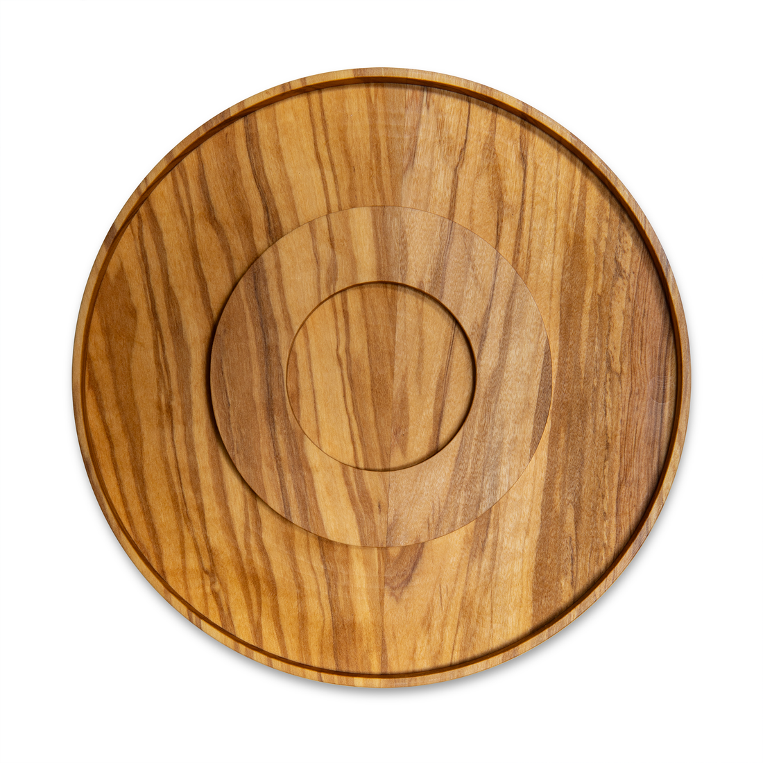 Wiedemann Rocket Grinder Hopper Lid Olive Wood Underside || Olive Wood