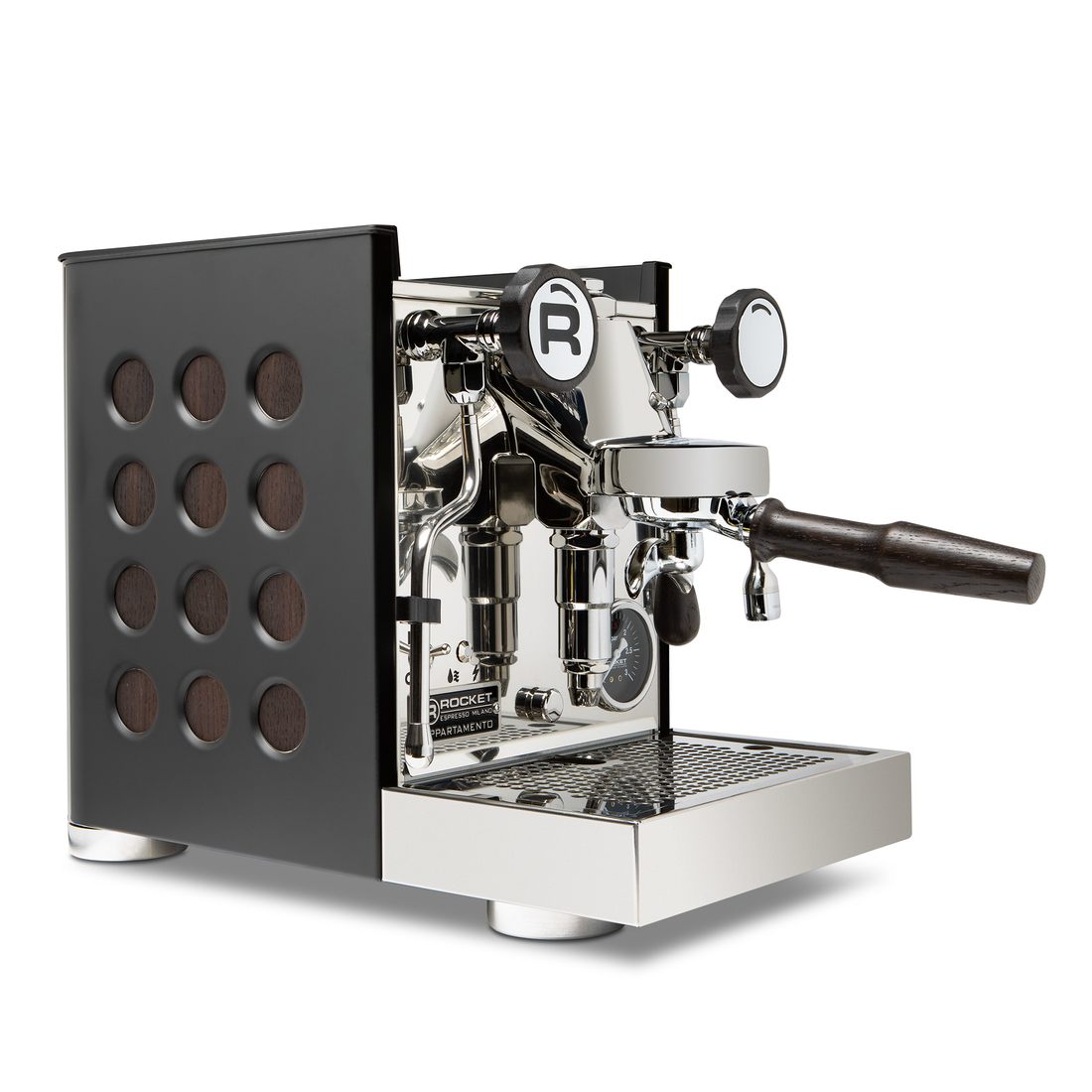 Wiedemann TCA Magnet Pads Blackened Oak in Black Appartamento TCA || Blackened Oak