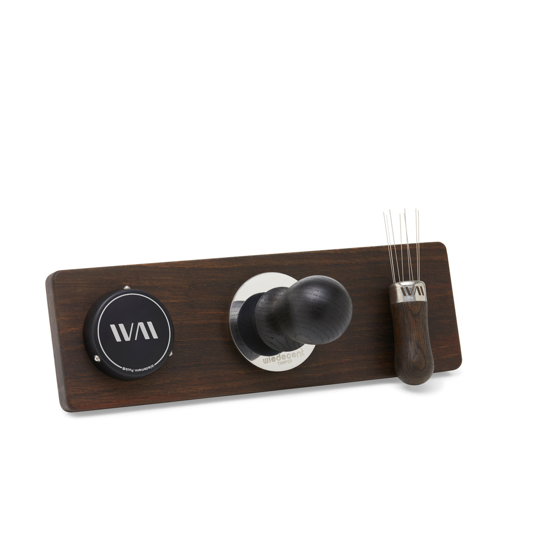 Wiedemann Wiedecent Tamper in Blackened Oak on Wiedemann Hangup || Blackened Oak