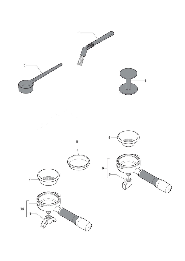 ECM Elektronika II Profi Part Diagram: 84274-7