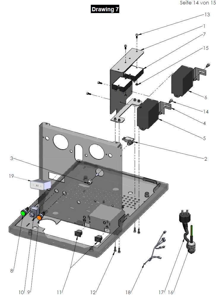 ECM Synchronika Part Diagram: 86274-7