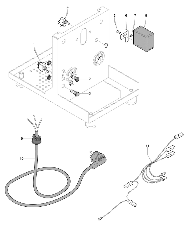 Profitec Pro 500 Part Diagram: PRO500-6