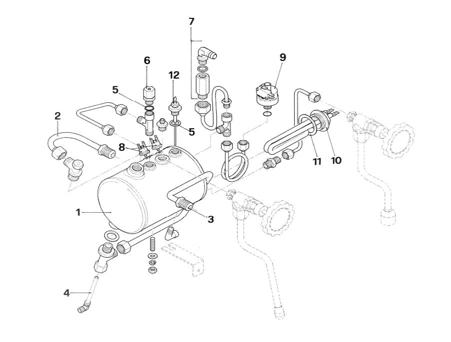 Rocket Espresso Appartamento Part Diagram: REAPP-3