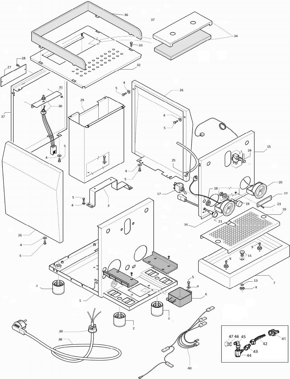 Rocket Espresso Giotto Evoluzione V2 Part Diagram REGIOEVO – Whole Rocket Espresso Giotto Evoluzione V2 Part Diagram REGIOEVO – Whole