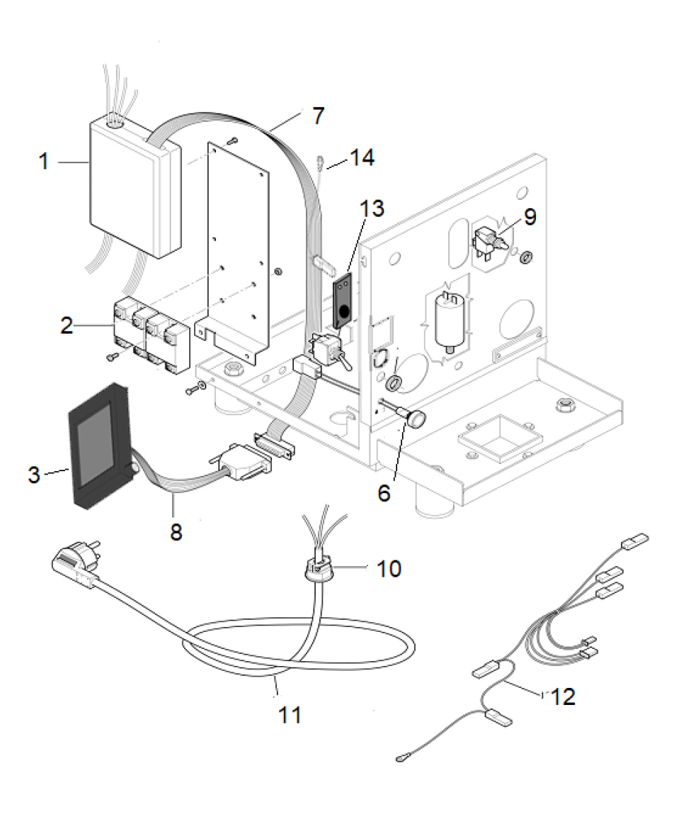 Rocket Espresso R Cinquantotto Part Diagram: RECINQ-5
