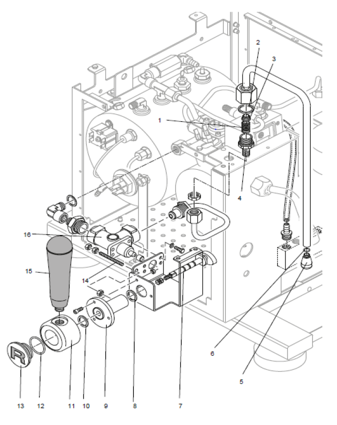 Rocket Espresso R Nine One Part Diagram: RERNINEONE-6