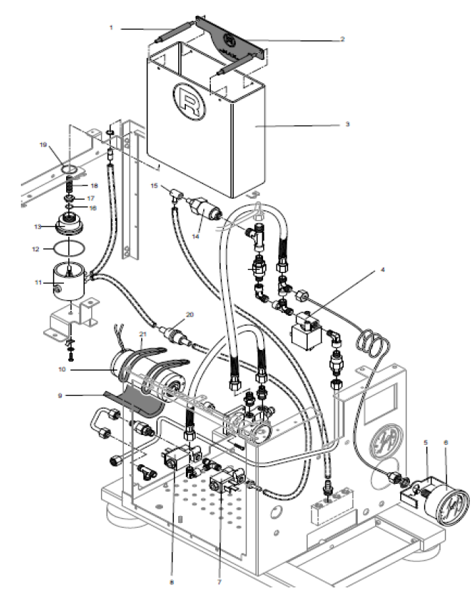 Rocket Espresso R Nine One Part Diagram: RERNINEONE-7