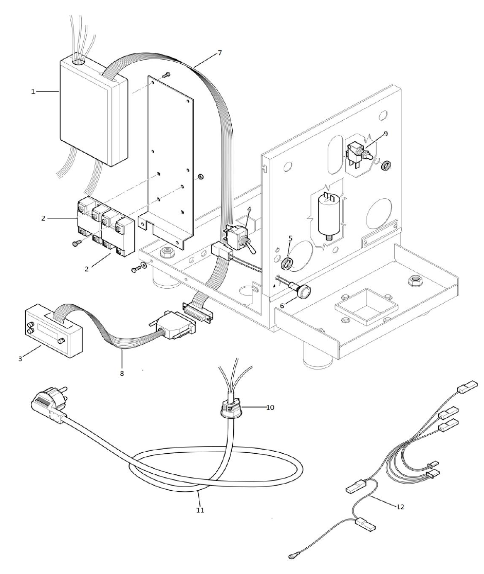 Rocket Espresso R58 Part Diagram: RER58-5
