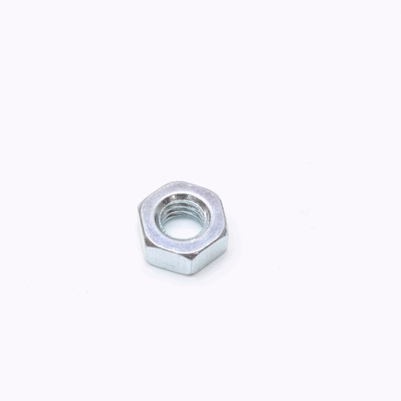 Nut M4 Uni 5588 A 6 S Silver Hex Galv Base
