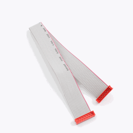 Flat Cable With 14 Pole Connector Base