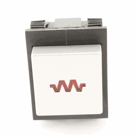 Temp. Ready Indicator, Silver Square 230 V Base