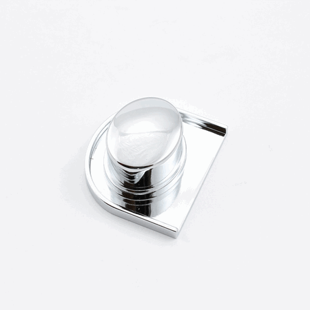 Chrome Plated Brew Button Base