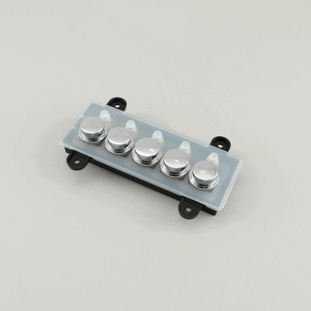 Keypad Assembly, 5 Button Deco Base