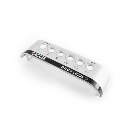 Front Cover Panel, 6 Button in Silver