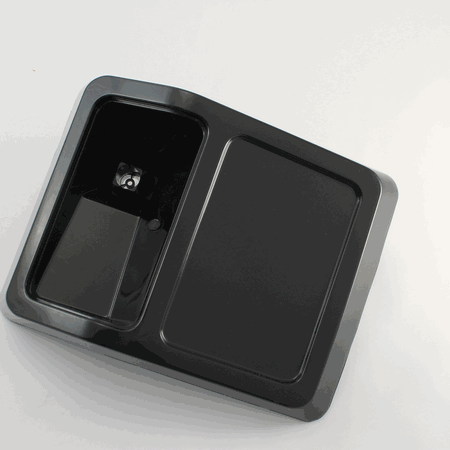 Espresso Upper Body, Black Base