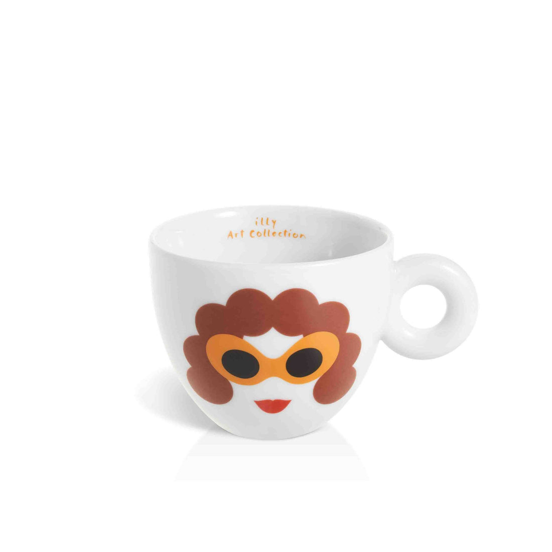 illy Art Collection Olimpia Zagnoli Cappuccino Cups - Set of 2