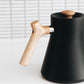 Fellow Stagg EKG 0.9L Kettle - Black and Maple